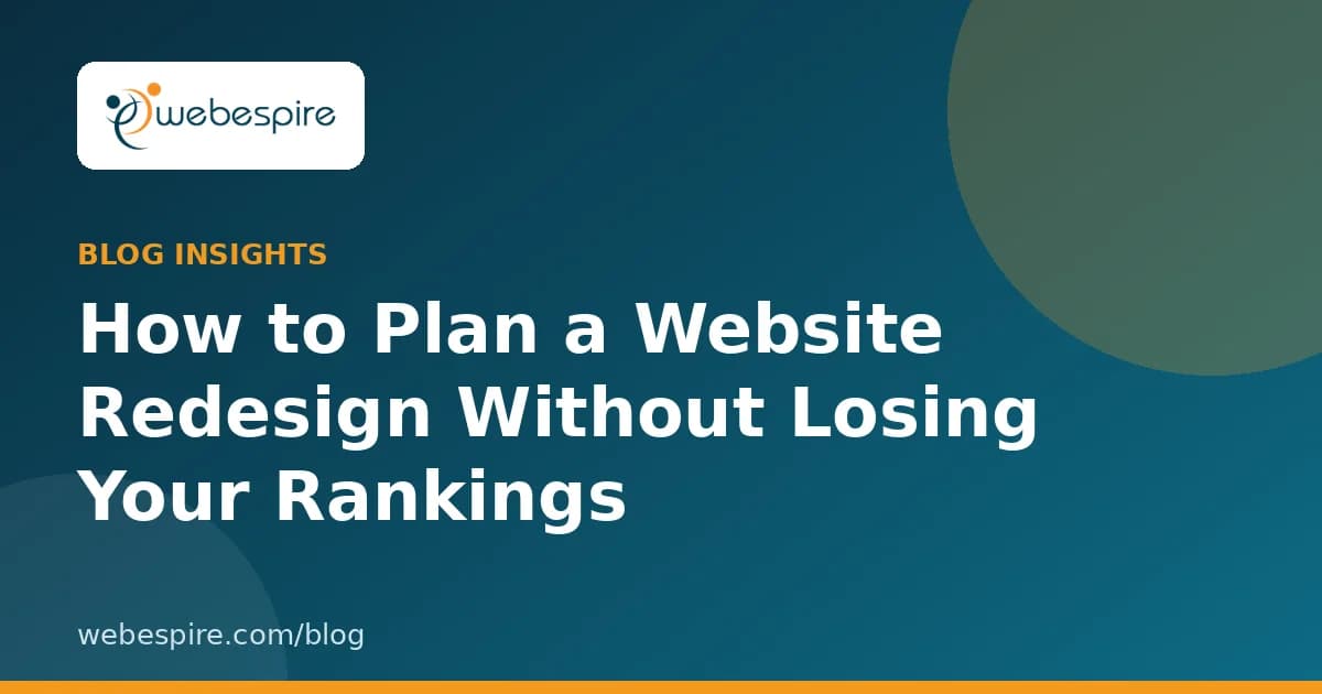 Old and new website layouts connected by arrows