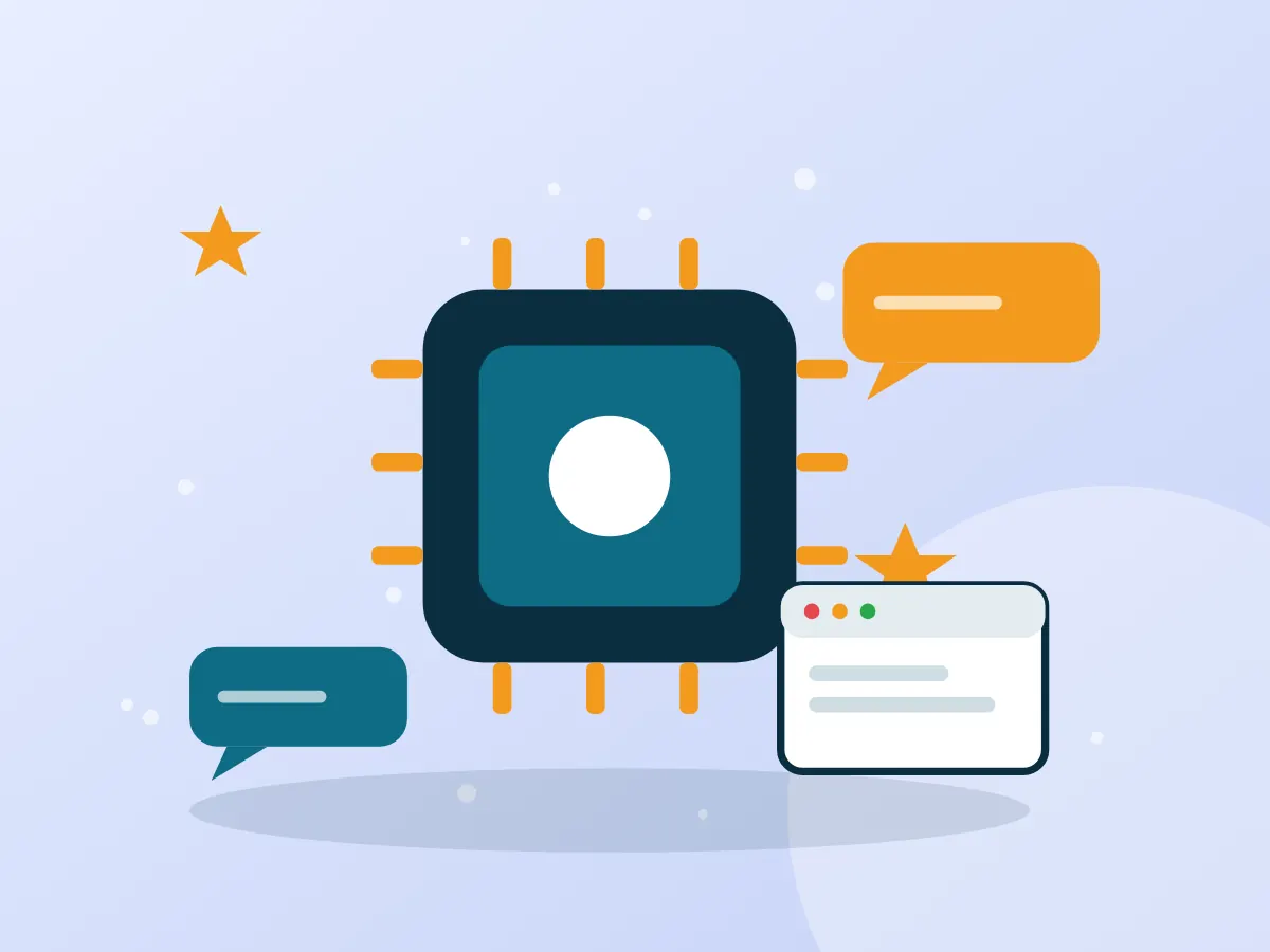 Concept image illustrating ai integration services for business applications