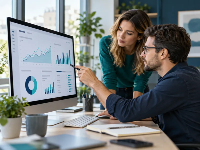 SEO and digital marketing: Business Visibility - overview illustration