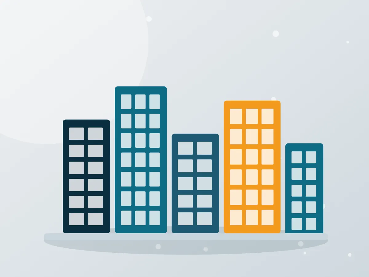 Concept image illustrating corporate website design services