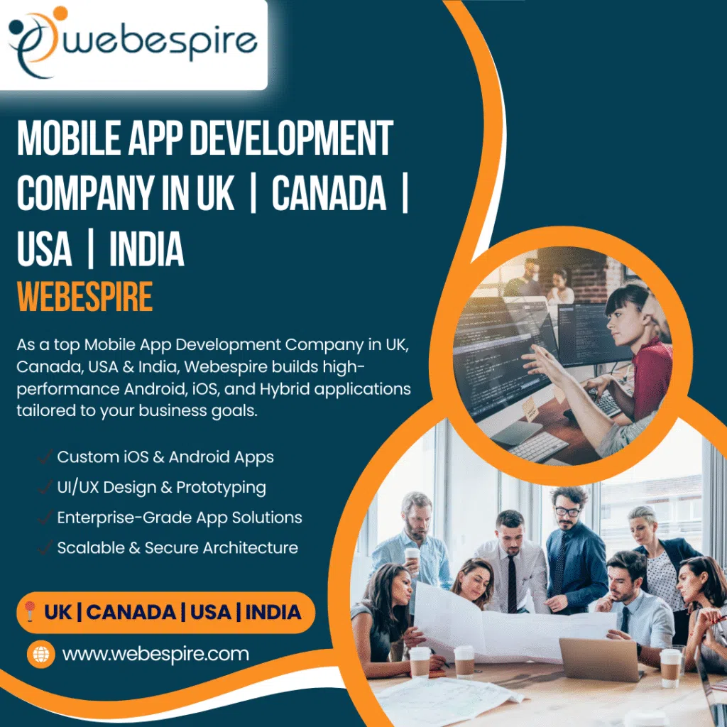 Mobile App Development Company in UK, Canada, USA & India